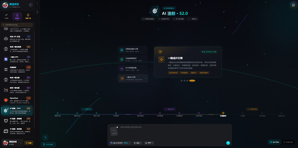 AI漫剧角色与分镜创作案例